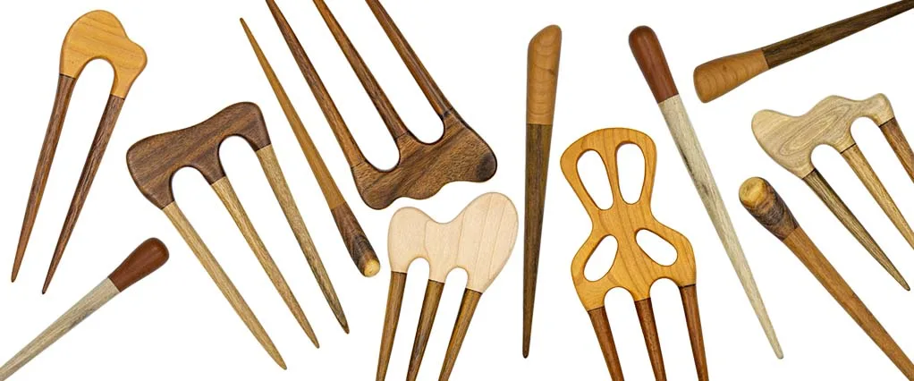 Imagen Categoría Accesorios para el Cabello Artesanales - Palitroque Artesanía