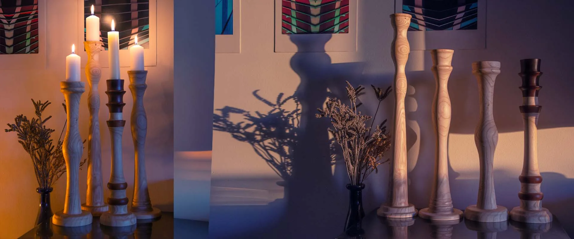 Imagen Categoría Candelabros Artesanales - Palitroque Artesanía