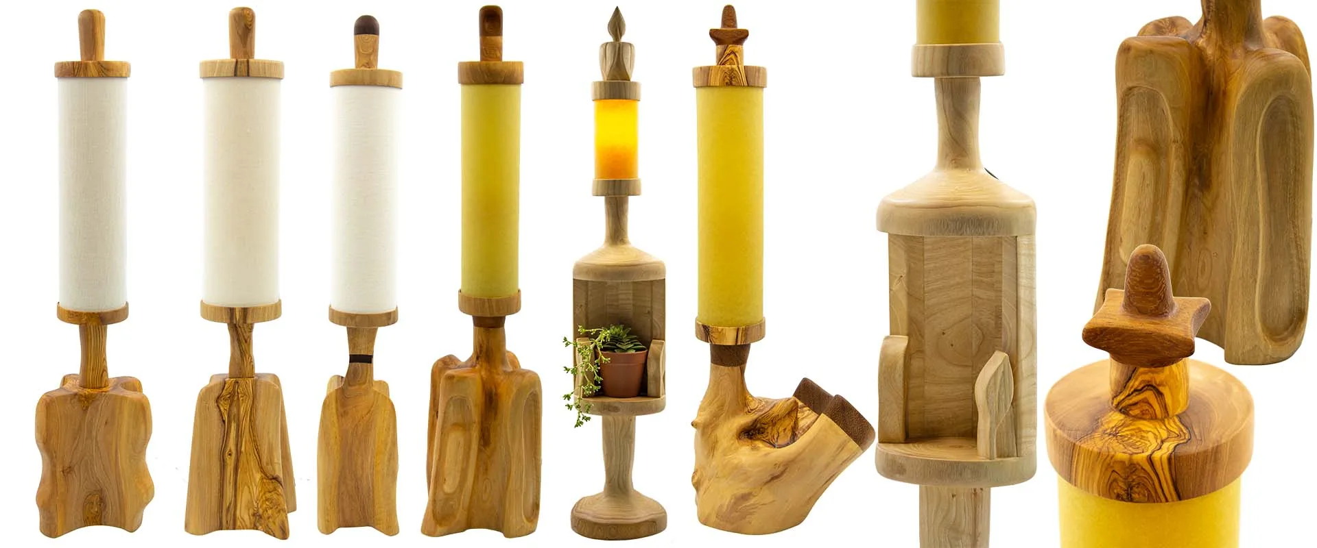 Imagen Categoría Lámparas Abstractas Artesanales - Palitroque Artesanía