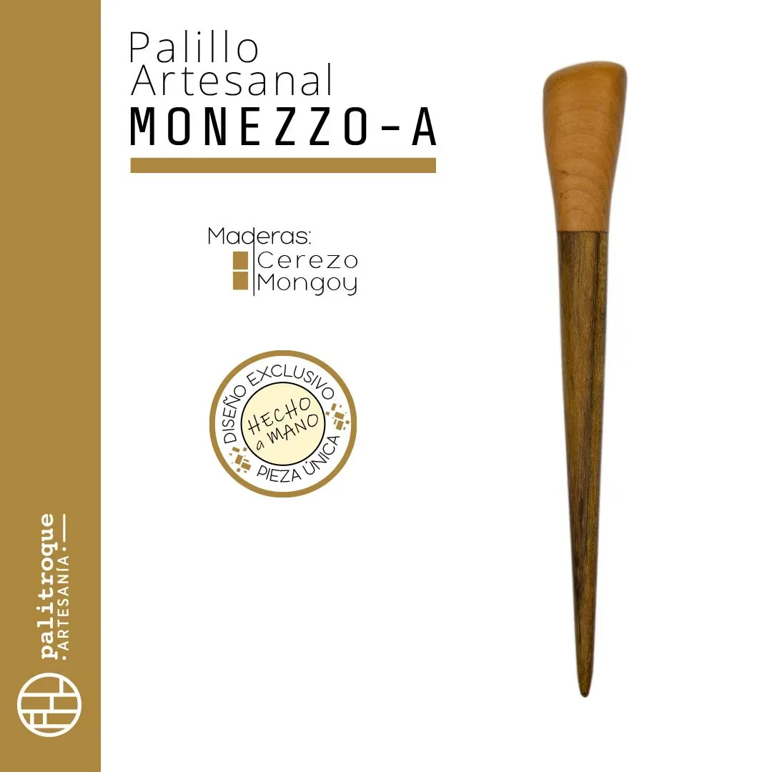 Palillo artesanal Monezzo-A - Palitroque Artesanía - Presentación