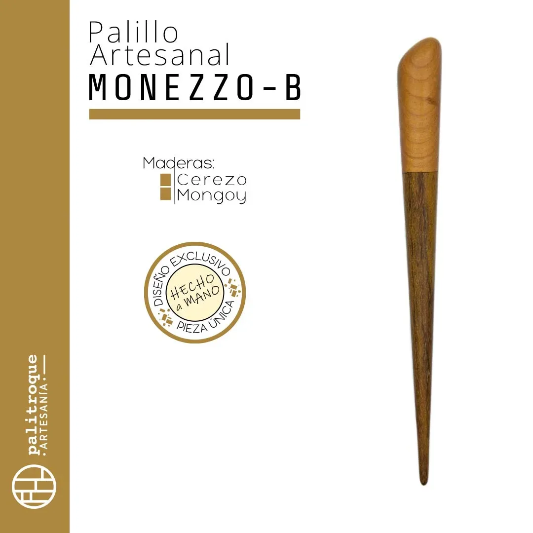 Palillo artesanal Monezzo-B - Palitroque Artesanía - Presentación