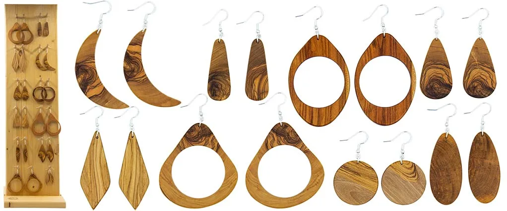 Imagen Categoría Pendientes Artesanales - Palitroque Artesanía