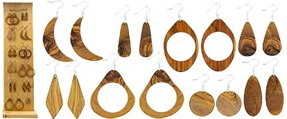 Imagen Categoría Pendientes Artesanales - Palitroque Artesanía