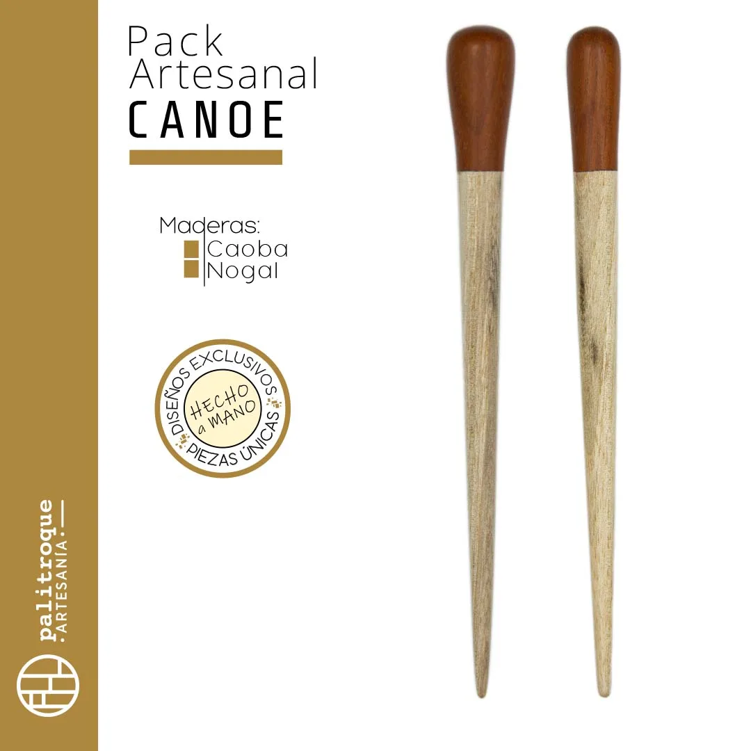 Pack de palillos artesanales Canoe - Palitroque Artesanía