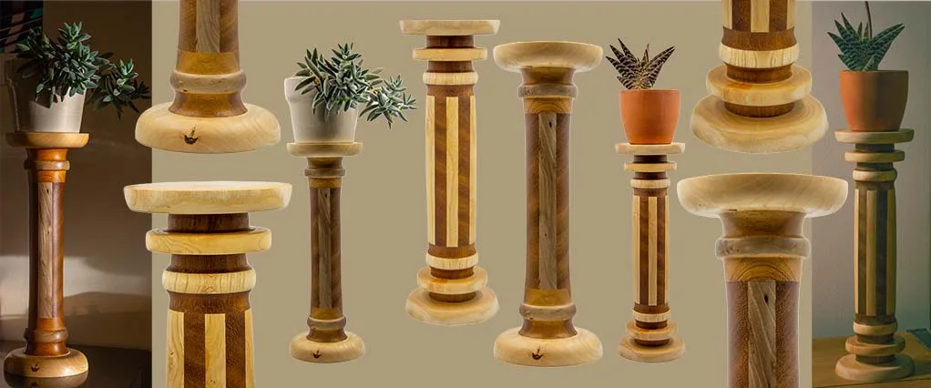 Imagen Categoría Pedestales Artesanales - Palitroque Artesanía