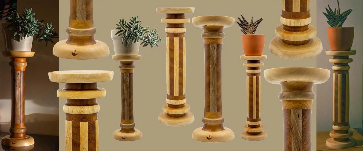 Imagen Categoría Pedestales Artesanales - Palitroque Artesanía