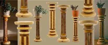 Imagen Categoría Pedestales Artesanales - Palitroque Artesanía