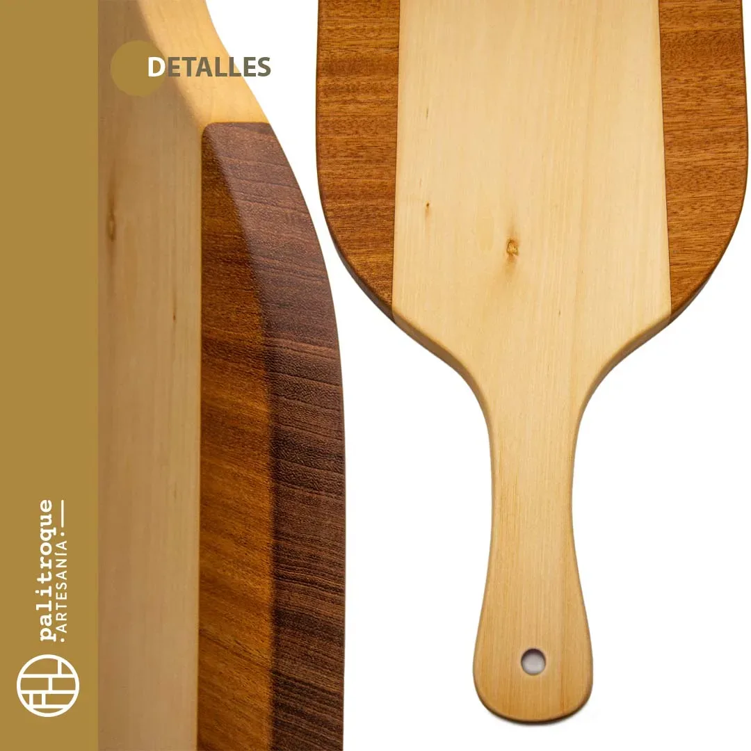 Tabla artesanal de corte Moulin - Palitroque Artesanía - Detalles