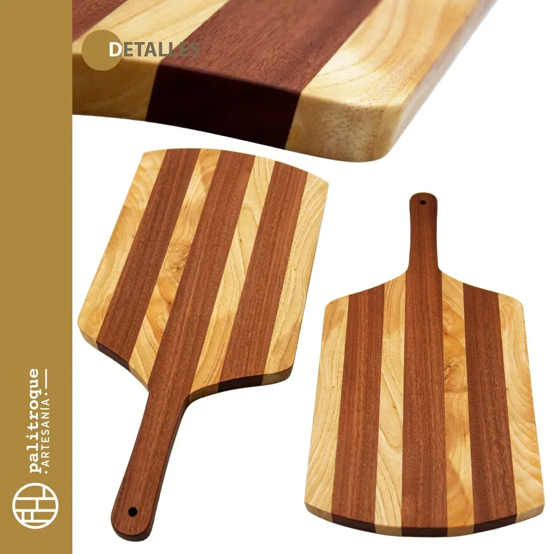 Tabla artesanal de presentación o corte Granat - Palitroque Artesanía - Detalles