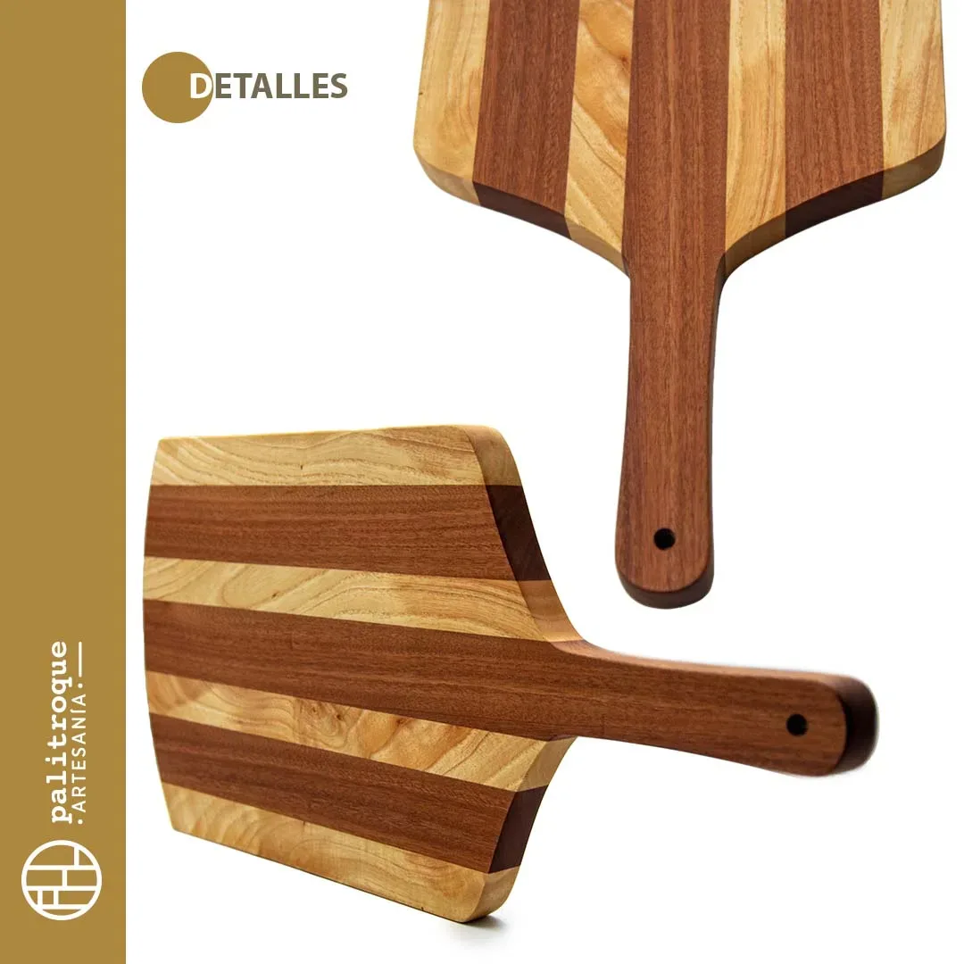 Tabla artesanal de presentación o corte Granat - Palitroque Artesanía - Detalles